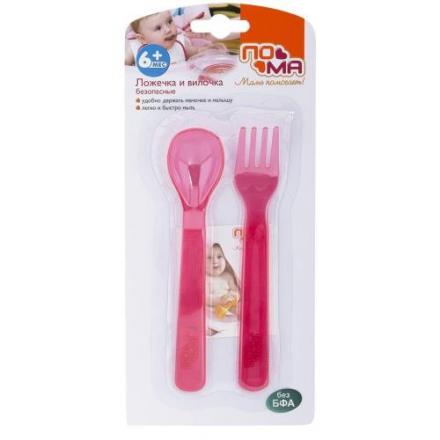 ПОМА НАБОР ДЛЯ КОРМЛЕНИЯ 515 ложка + вилка