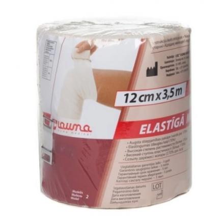 БИНТ ЭЛАСТИЧНЫЙ ВР ЛАУМА 12см х 3,5м