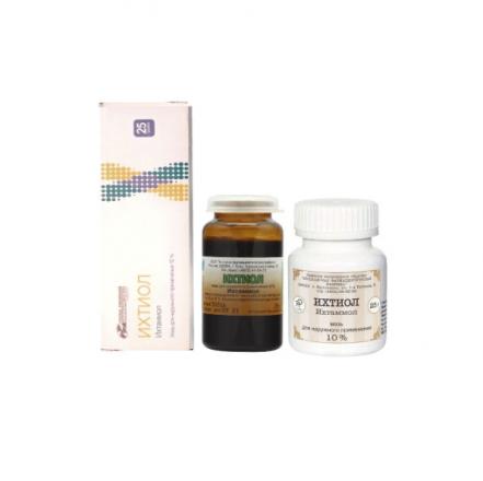 ИХТИОЛОВАЯ МАЗЬ 10% 25 гр