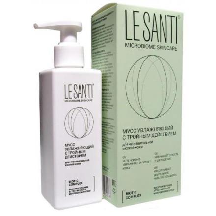 ЛЕ САНТИ (LE SANTI) МУСС ДЛЯ ЛИЦА 200 мл увлажняющ.