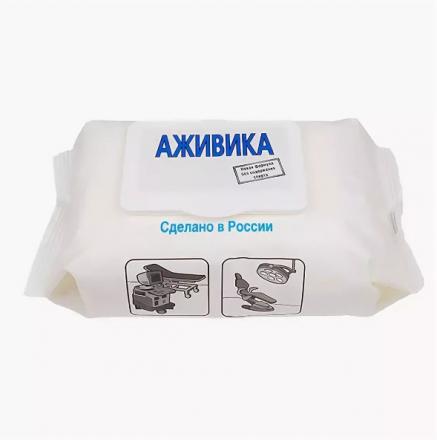 САЛФЕТКИ ДЕЗИНФИЦИРУЮЩИЕ АЖИВИКА №90