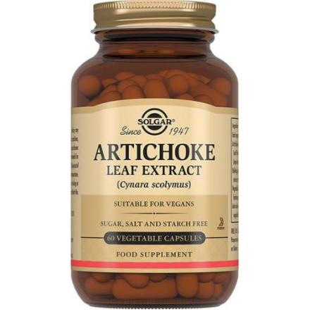 СОЛГАР ЭКСТРАКТ ИЗ ЛИСТЬЕВ АРТИШОКА капс. №60