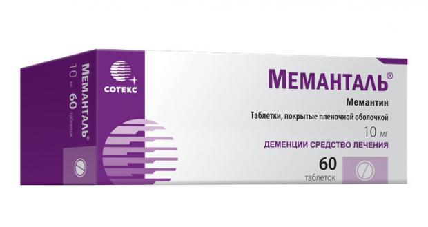 МЕМАНТАЛЬ табл. п/о плен. 10 мг №60