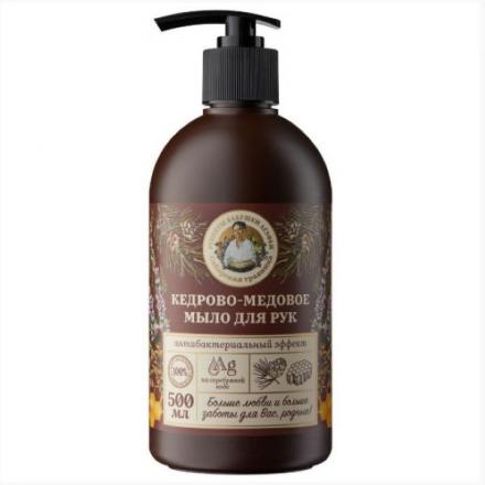 БАБУШКА АГАФЬЯ МЫЛО ЖИДКОЕ 500 мл кедрово-медовое