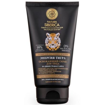 НАТУРА СИБЕРИКА МУЖСКОЙ СКРАБ ДЛЯ ЛИЦА 150 мл энергия тигра