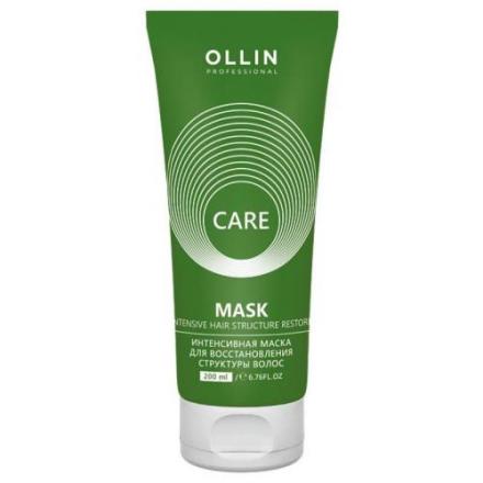 OLLIN CARE МАСКА ДЛЯ ВОЛОС 200 мл для восстан. структуры