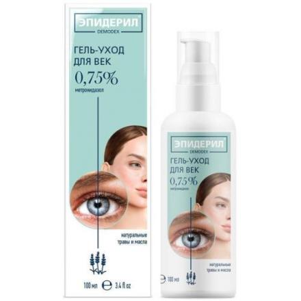 ЭПИДЕРИЛ DEMODEX ГЕЛЬ ДЛЯ ВЕК 100 мл уход