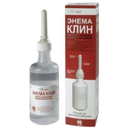 ЭНЕМА КЛИН клизма фл. пласт. 120 мл