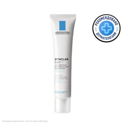 ЛЯ РОШ ПОЗЕ (LA ROCHE-POSAY) ЭФФАКЛАР ДУО+ КРЕМ-ГЕЛЬ ДЛЯ ЛИЦА 40 мл