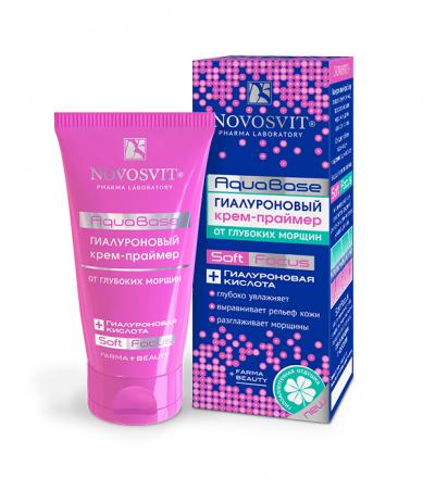 НОВОСВИТ AQUA BASE КРЕМ-ПРАЙМЕР ДЛЯ ЛИЦА 50 мл против морщин