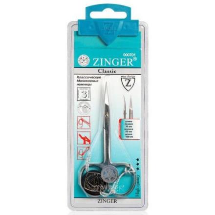 ЗИНГЕР (ZINGER) НОЖНИЦЫ МАНИКЮРНЫЕ ручная заточка b-131-fd-sh-is