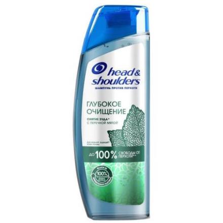 ХЭД & ШОЛДЕРС ГЛУБОКОЕ ОЧИЩЕНИЕ ШАМПУНЬ 300 мл снятие зуда