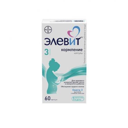 ЭЛЕВИТ КОРМЛЕНИЕ капс. №60