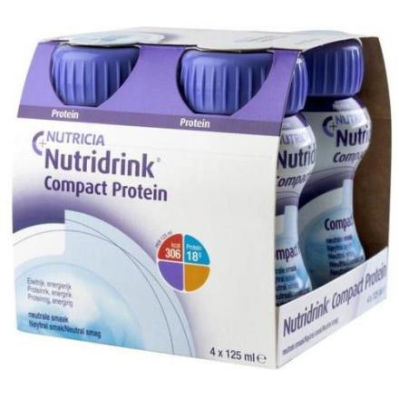 НУТРИДРИНК КОМПАКТ ПРОТЕИН СМЕСЬ ДЛЯ ЭНТЕР. ПИТАНИЯ нейтральн. вкус 125 мл №4
