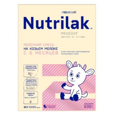 НУТРИЛАК ПРЕМИУМ СМЕСЬ МОЛОЧНАЯ НА КОЗЬЕМ МОЛОКЕ-2 600 гр