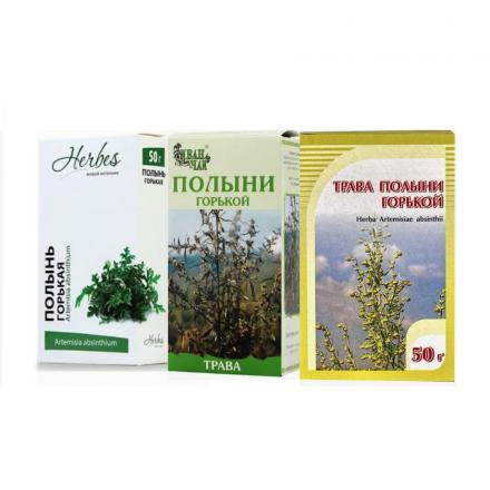 ФИТОЧАЙ ПОЛЫНЬ ГОРЬКАЯ ТРАВА 50 гр