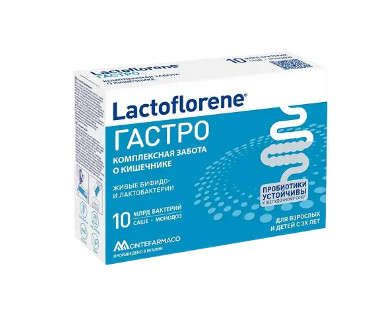 ЛАКТОФЛОРИН ГАСТРО пор. внутр. пак.-саше №10
