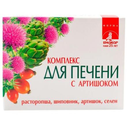 КОМПЛЕКС ДЛЯ ПЕЧЕНИ БИОКОР табл. №60