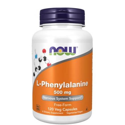 NOW L-ФЕНИЛАЛАНИН капс. №120