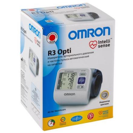 ОМРОН (OMRON) ПРИБОР (ТОНОМЕТР) ИЗМ. АРТ. ДАВЛЕНИЯ АВТОМАТ НА ЗАПЯСТЬЕ R3 OPTI (HEM-6200-RU)