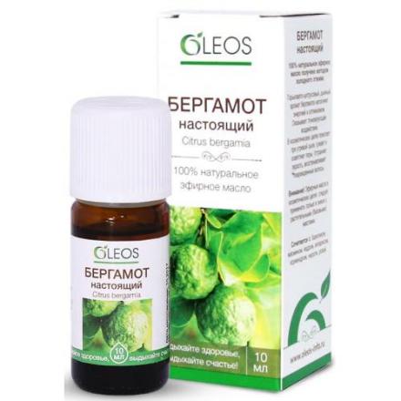 МАСЛО ЭФИРНОЕ БЕРГАМОТ ОЛЕОС 10 мл