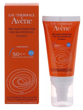 АВЕН (AVENE) EAU THERMALE КРЕМ СОЛНЦЕЗАЩИТНЫЙ 50 мл SPF50+ с минерал.экраном