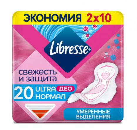 ЛИБРЕСС ПРОКЛАДКИ НАТУРАЛ КАРЕ УЛЬТРА НОРМАЛ №20