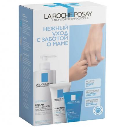 ЛЯ РОШ ПОЗЕ (LA ROCHE-POSAY) ЛИПИКАР НАБОР (гель д/душа + молочко д/тела + крем д/лица)