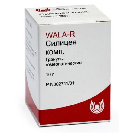 СИЛИЦЕЯ КОМП гранулы гомеопатич. фл. 10 гр №1