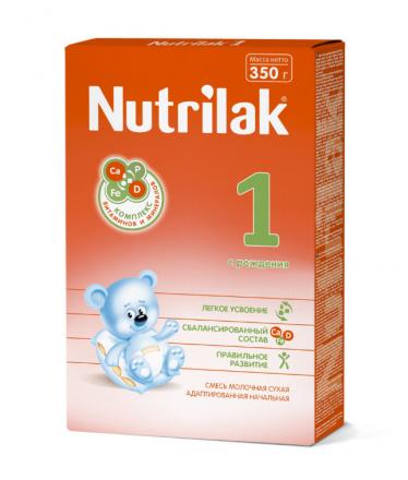 НУТРИЛАК СМЕСЬ СУХАЯ МОЛОЧНАЯ-1 350 гр