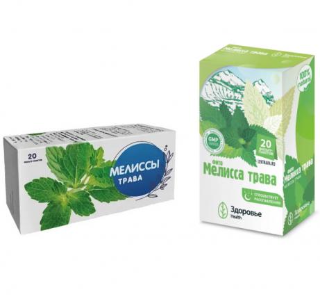 ФИТОЧАЙ МЕЛИССА ТРАВА ф/п №20