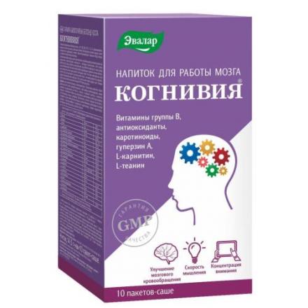 КОГНИВИЯ пор д/приг.р-ра внутрь пак.-саше 14,5 гр №10