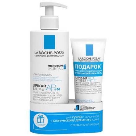 ЛЯ РОШ ПОЗЕ (LA ROCHE-POSAY) ЛИПИКАР СИНДЕТ AP+ НАБОР (крем-гель очищ. + бальзам)