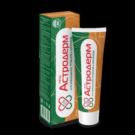 АСТРОДЕРМ гель от рубцов и шрамов 30 мл