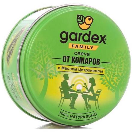 ГАРДЕКС ФЭМИЛИ СВЕЧА ОТ КОМАРОВ 30 часов горения
