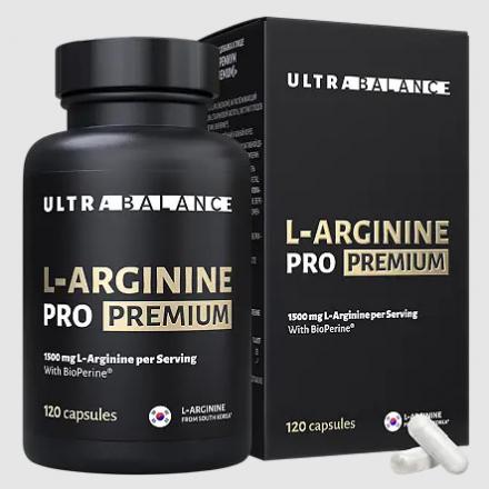 ULTRABALANCE PRO PREMIUM L-АРГИНИН капс. №120