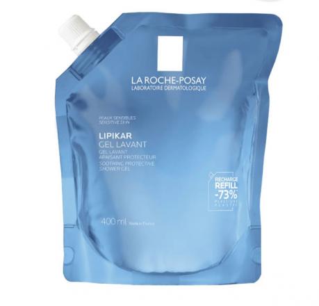 ЛЯ РОШ ПОЗЕ (LA ROCHE-POSAY) ЛИПИКАР ГЕЛЬ ДЛЯ ДУША 400 мл успокаивающ. смен. блок