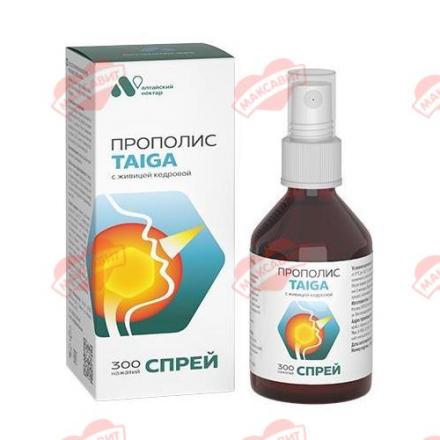 ПРОПОЛИС TAIGA спрей для полости рта 50 мл