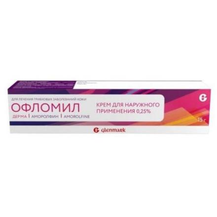 ОФЛОМИЛ ДЕРМА крем 0,25% туба 15 гр