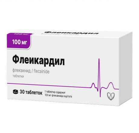 ФЛЕИКАРДИЛ табл. 100 мг №30