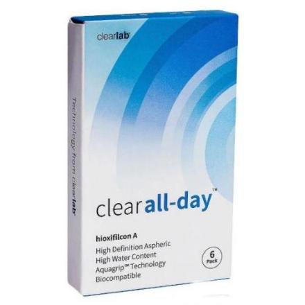 КОНТАКТНАЯ ЛИНЗА CLEAR ALL-DAY - 1,25 №6