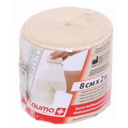 БИНТ ЭЛАСТИЧНЫЙ ВР ЛАУМА 8см х 2м