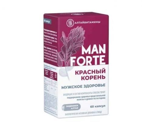 КРАСНЫЙ КОРЕНЬ MAN FORTE капс. №60