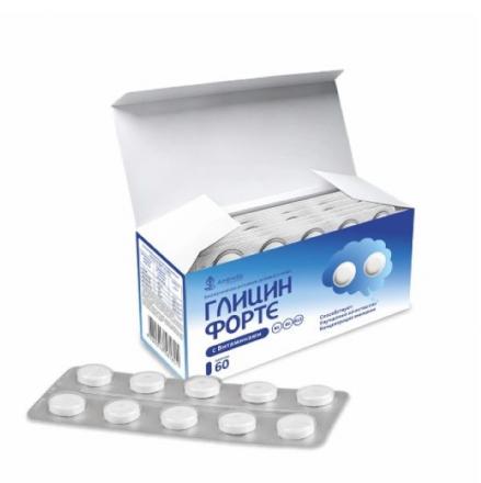 AMBRELLA ГЛИЦИН ФОРТЕ С ВИТАМИНАМИ табл. д/рассас. №60