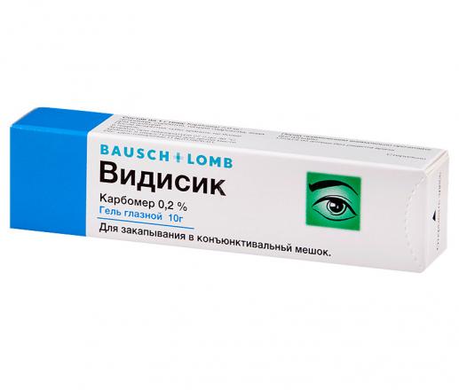ВИДИСИК гель глазной туба 10 гр