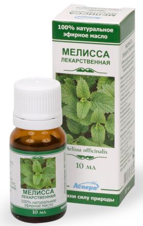 МАСЛО ЭФИРНОЕ МЕЛИССА фл. 10 мл