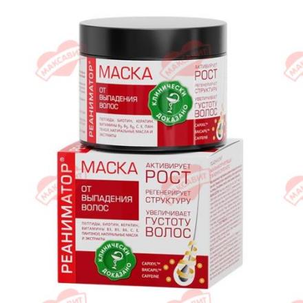 ЛОШАДИНАЯ СИЛА РЕАНИМАТОР МАСКА ДЛЯ ВОЛОС 250 мл укрепляющ.