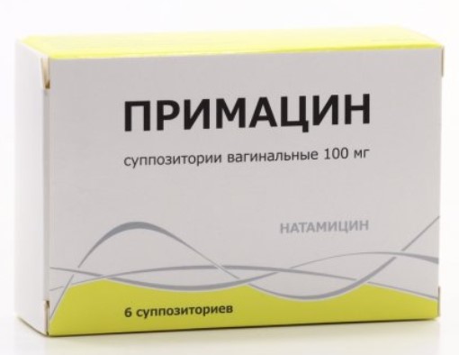 ПРИМАЦИН супп. вагин. 100 мг №6