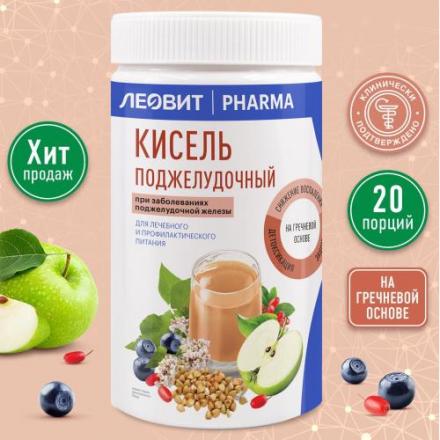 ЛЕОВИТ КИСЕЛЬ ПОДЖЕЛУДОЧНЫЙ 400 гр