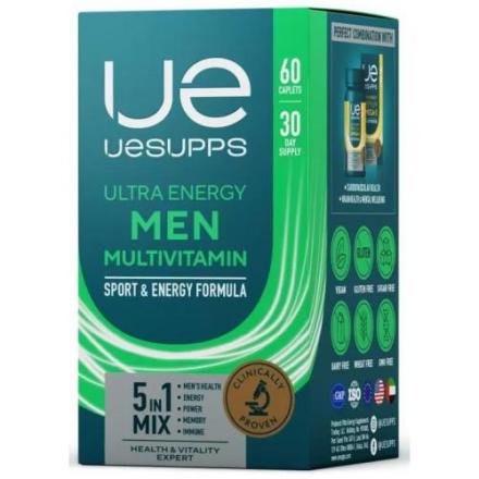 UESUPPS УЛЬТРА ЭНЕРДЖИ МЕН МУЛЬТИВИТАМИН ФОРМУЛА табл. №60